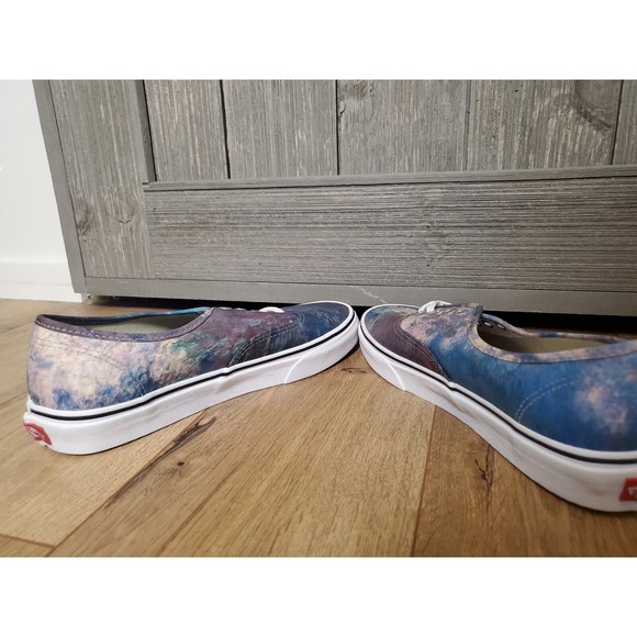 NEW Vans x MoMA Water Lilies Claude Monet Authentic Mens Size 8.5 Womens Size 10 - Picture 5 of 8